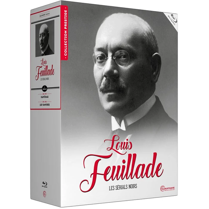 Louis Feuillade Series: Fantomas and The Vampires - 8-Disc Box Set ( Fantômas - À l'ombre de la guillotine / Juve contre Fantômas / Le mort qui tue / Fantômas co [ Blu-Ray, Reg.A/B/C Import - Fra by Gaumont - Used - Good condition - US$51.72