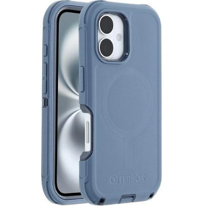 OtterBox Defender Series Pro Phone Case with MagSafe for iPhone 16 - Baby Blue Jeans (Blue) by OtterBox - Image 2