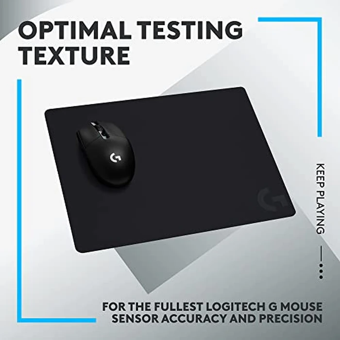 Logitech G440 Hard Gaming Mouse Pad, Optimized for Gaming Sensors, Moderate Surface Friction, Non-Slip Mouse Mat - Black by Logitech G - Image 5