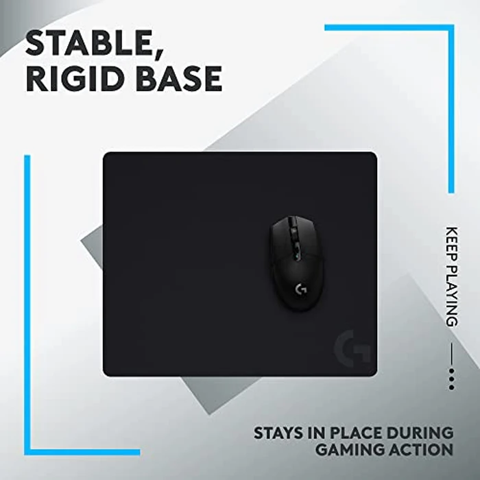 Logitech G440 Hard Gaming Mouse Pad, Optimized for Gaming Sensors, Moderate Surface Friction, Non-Slip Mouse Mat - Black by Logitech G - Image 6