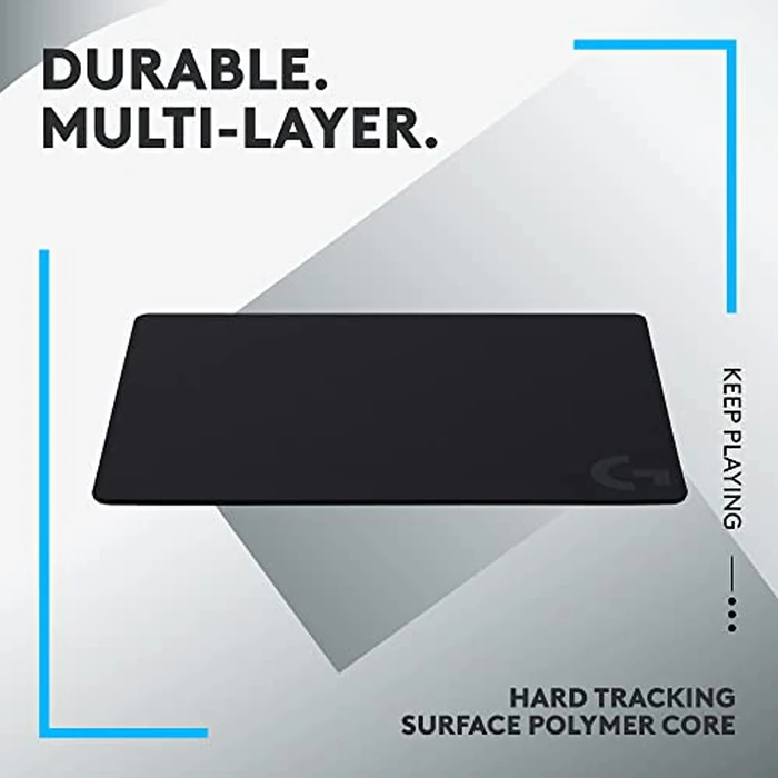 Logitech G440 Hard Gaming Mouse Pad, Optimized for Gaming Sensors, Moderate Surface Friction, Non-Slip Mouse Mat - Black by Logitech G - Image 7