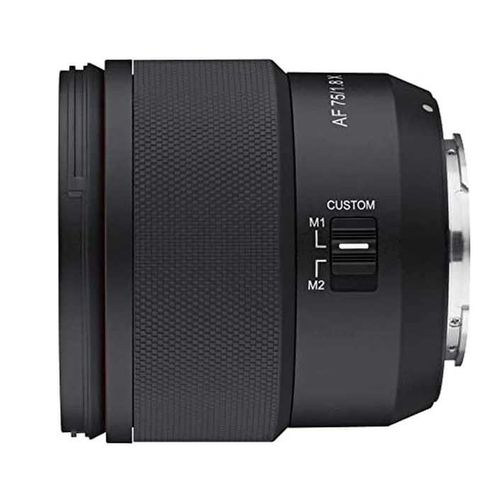 Samyang 75mm F1.8 AF APS-C Compact Telephoto Lens for Fuji X (SYIO75AF-FX) by Samyang - Image 1