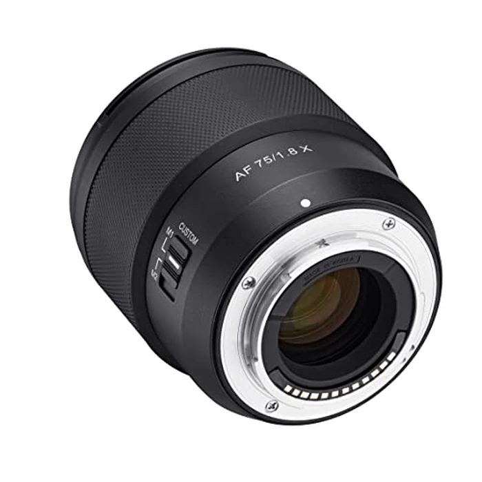 Samyang 75mm F1.8 AF APS-C Compact Telephoto Lens for Fuji X (SYIO75AF-FX) by Samyang - Image 2