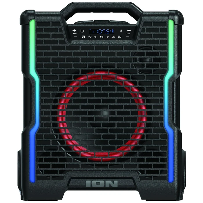ION Audio Block Rocker Icon High-Power Bluetooth Party Speaker - Black by ION Audio - Refurbished - Excellent condition