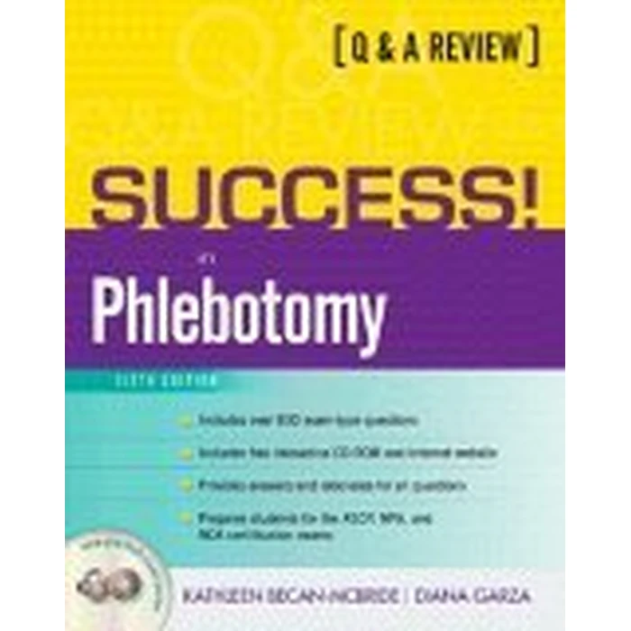 Success! In Phlebotomy: A Q&A Review by PEARSON EDUCATION - Used - Acceptable condition - US$9.13