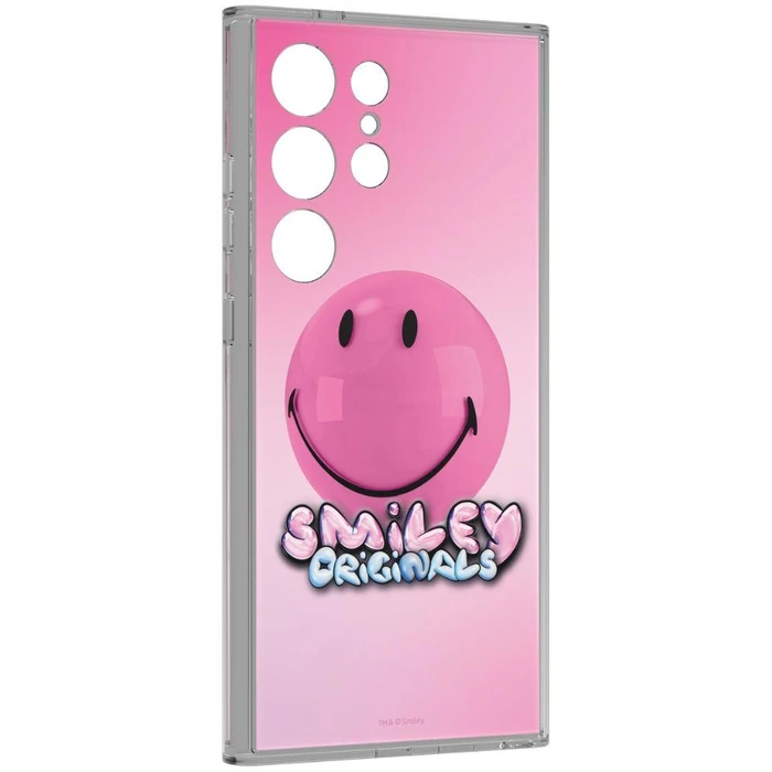 Samsung Smiley Bubble Flipsuit Card Phone Case for Samsung Galaxy S24 Ultra - Pink by Samsung - Image 3
