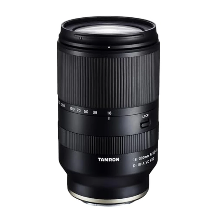Tamron 18-300mm F/3.5-6.3 Di III-A VC VXD Lens for Sony E APS-C Mirrorless Cameras (Black) by Tamron - Used - Good condition - US$511.54