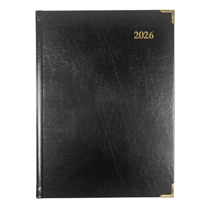 Brownline(R) 2026 Executive Weekly Planner, Appointment Book, 12 Months, January to December, Sewn Binding, 10.75" x 7.75", Black, Trilingual (CBE512-26) by Brownline - Used - Acceptable condition - CA$13.97