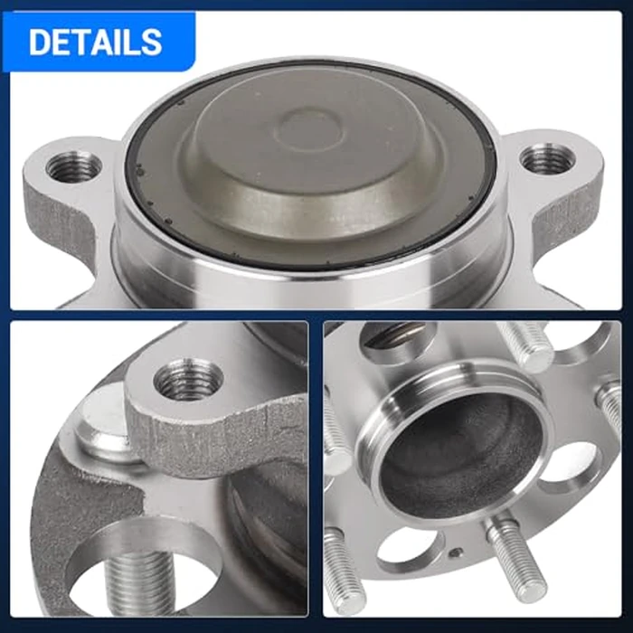 Autoround 512450 Rear Wheel Bearing and Hub Assembly Compatible with Honda Civic 2013 2014 EX, EX-L, Si, Honda Civic 2015 DX, EX, EX-L, SE, Si, 5 Lugs w/ABS by Autoround - Image 7