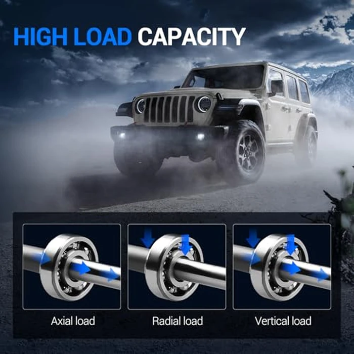 Autoround 512450 Rear Wheel Bearing and Hub Assembly Compatible with Honda Civic 2013 2014 EX, EX-L, Si, Honda Civic 2015 DX, EX, EX-L, SE, Si, 5 Lugs w/ABS by Autoround - Image 8