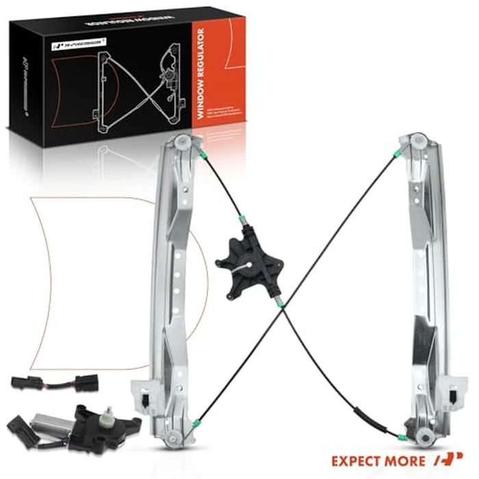 A-Premium Power Electric Window Regulator with Motor Compatible with Dodge Grand Caravan 2008-2020 Chrysler Town & Country Ram C/V Front Left Driver Side by A-premium - Image 9