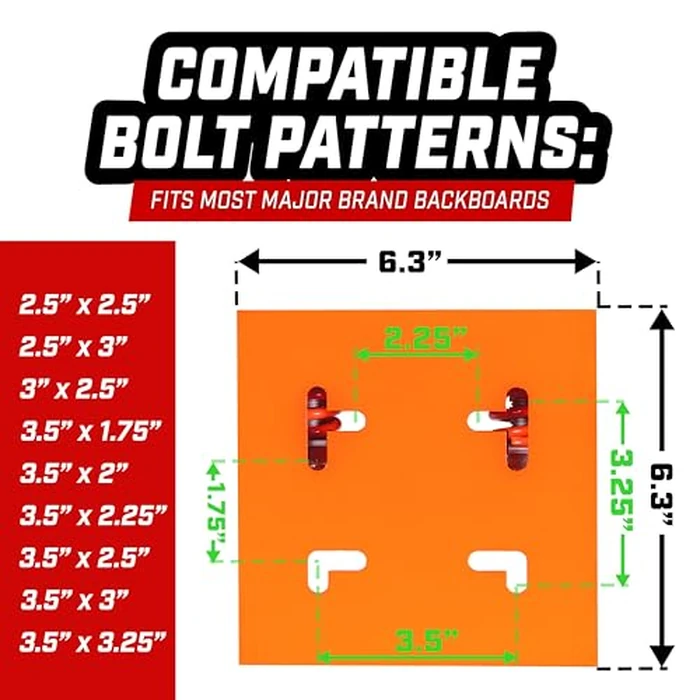 GoSports Universal Regulation 18" Steel Basketball Rim - Choose from Fixed or Breakaway - Use for Replacement or Garage Mount by GoSports - Image 3