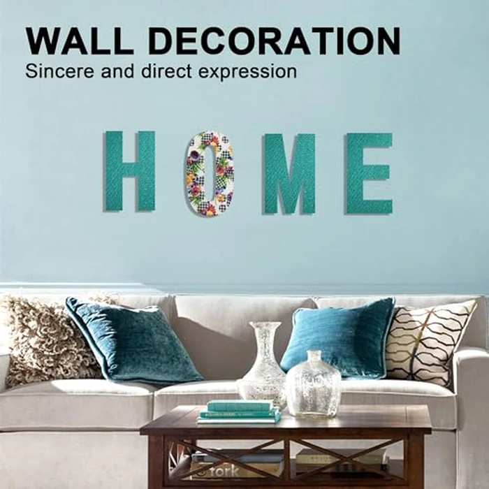 HILAZA 17 Inch Large Wooden Letter J, 1/4 in Thick Big Wood Letter for Wall Decor Crafts by HILAZA - Image 5