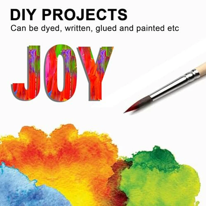 HILAZA 17 Inch Large Wooden Letter J, 1/4 in Thick Big Wood Letter for Wall Decor Crafts by HILAZA - Image 7