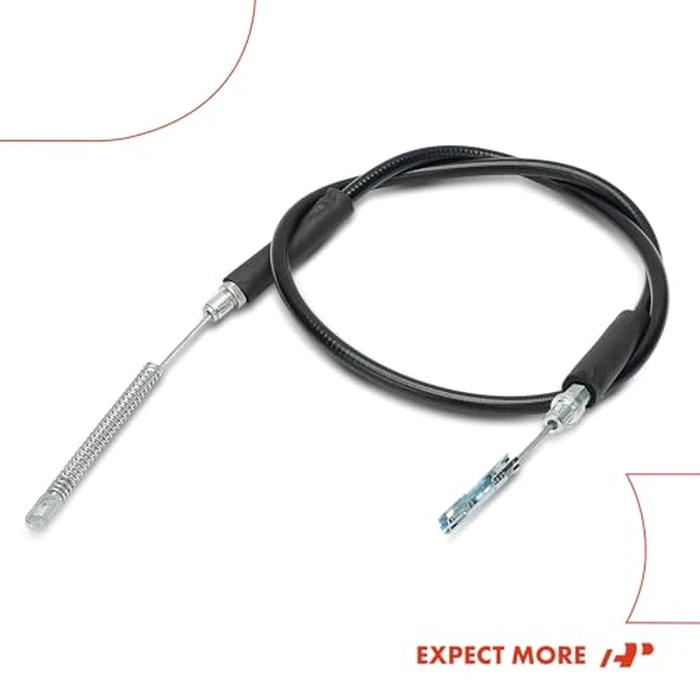 A-Premium Rear Driver Side Parking Brake Cable Assembly Compatible with Chevrolet and GMC Models: Blazer 2000-2005, Jimmy 2000-2004 - Replace# 15769541 by A-premium - Image 8