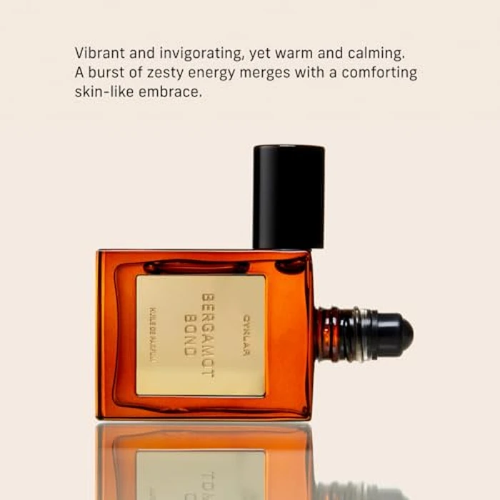 CYKLAR Perfume Oil for Skin - Bergamot Bond Scent - Bright, Zesty & Warm Perfume Fragrance with Bergamot, Verbena & Cashmere Notes - Travel-Friendly 15ml by CYKLAR - Image 3