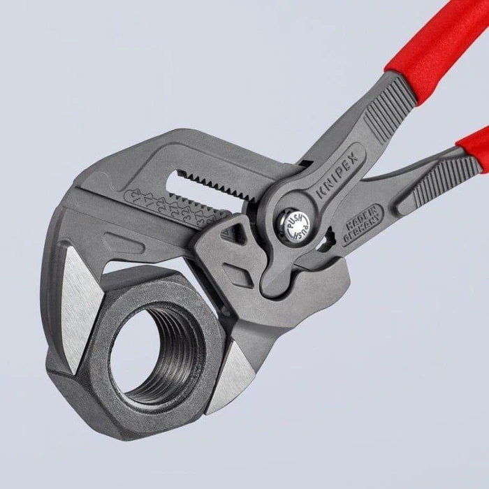 Knipex 86 01 300 12" Pliers Wrench - Black/Red by Knipex - Image 3