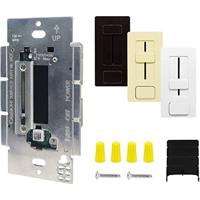 HitLights 100 Watt LED Driver and Dimmer Switch Single Integrated Unit, EZDim 120V AC - 24V DC Wall Dimmer Switch Compatible with Most Solid Color 24VDC Tape Lights and Fixtures, UL Listed by HitLights - Used - Like New condition - US$99.00