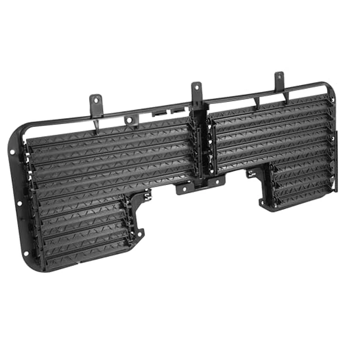 HECASA Active Radiator Shutter Assembly Compatible with 2017-2019 Chevy Chevrolet Silverado 1500 Sierra 1500 Replacement for 84363184 GM1206119 Grille Shutter W/O Motor Black by HECASA - Image 4