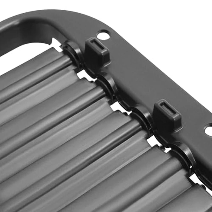 HECASA Active Radiator Shutter Assembly Compatible with 2017-2019 Chevy Chevrolet Silverado 1500 Sierra 1500 Replacement for 84363184 GM1206119 Grille Shutter W/O Motor Black by HECASA - Image 5