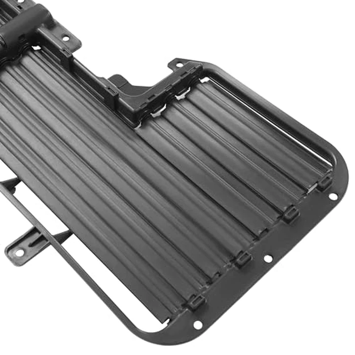 HECASA Active Radiator Shutter Assembly Compatible with 2017-2019 Chevy Chevrolet Silverado 1500 Sierra 1500 Replacement for 84363184 GM1206119 Grille Shutter W/O Motor Black by HECASA - Image 9