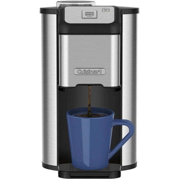 Cuisinart DGB-1 16 oz. Single Cup Grind Brew Coffeemaker - Stainless Steel by Cuisinart - Image 1