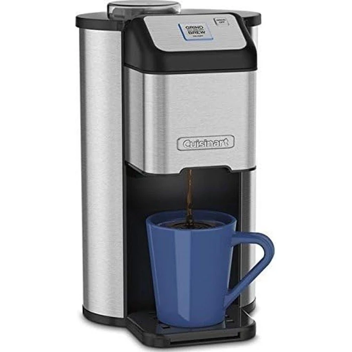 Cuisinart DGB-1 16 oz. Single Cup Grind Brew Coffeemaker - Stainless Steel by Cuisinart - Image 2