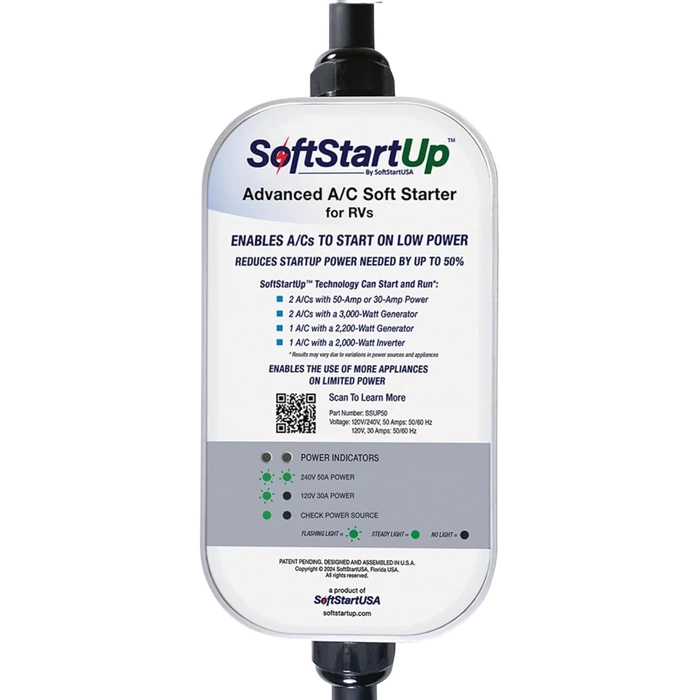 SoftStartUp Plug & Play RV A/C Soft Start - Runs 2 Air Conditioners & Appliances on 50A, 30A & 20A Power - No Installation Needed - Free 50A-to-30A Adapter by SoftStartRV By NetworkRV - Image 7