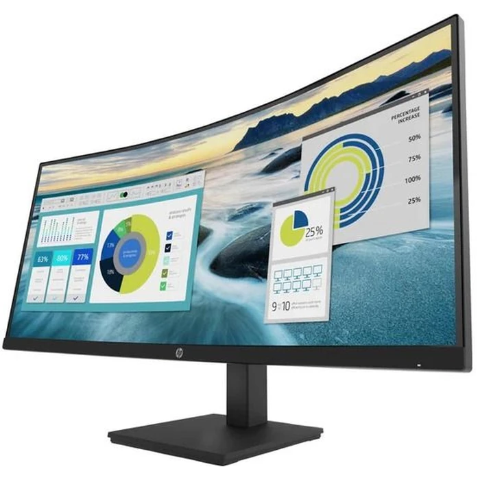 HP P34hc UWQHD Monitor 34" - Black - 34 Inch by HP - Image 2