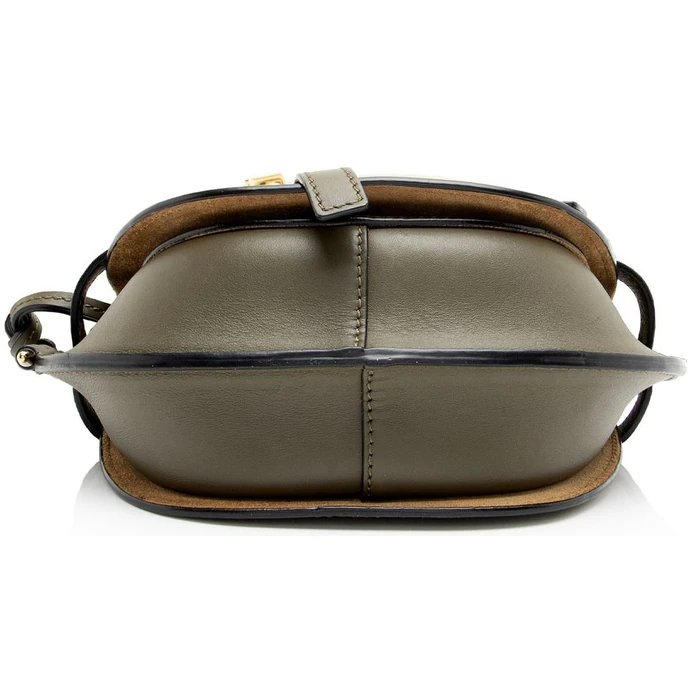 Loewe Calfskin Jacquard Gate Mini Crossbody - Calfskin - Green by Loewe - Image 4