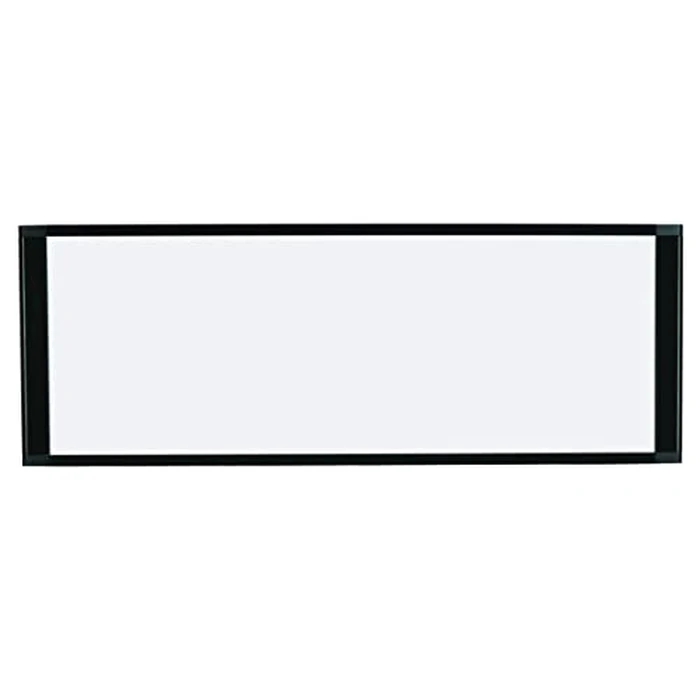 MasterVision Personal Cubicle Dry Erase White Board, Magnetic, Extra Wide, 14" x 36", Black Aluminum Frame by MASTERVISION - Image 1