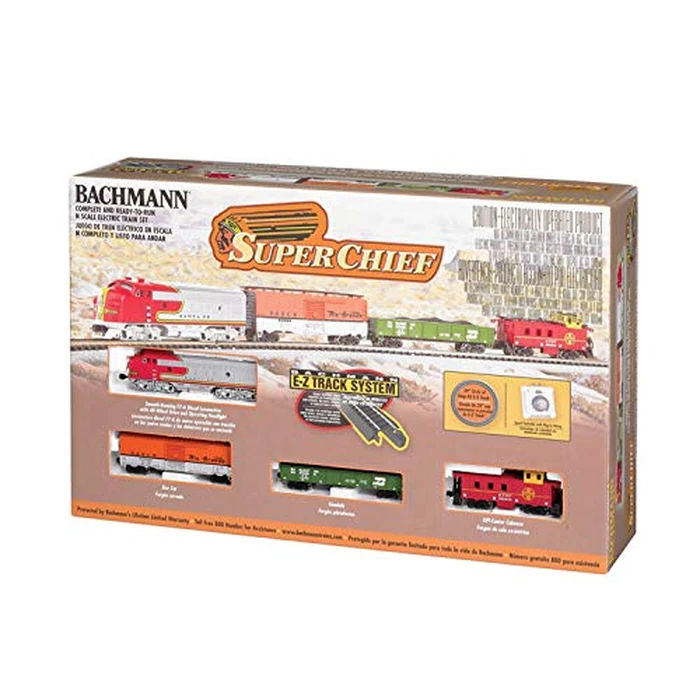Bachmann Trains - Super Chief Ready To Run Electric Train Set - N Scale by Bachmann - Image 3
