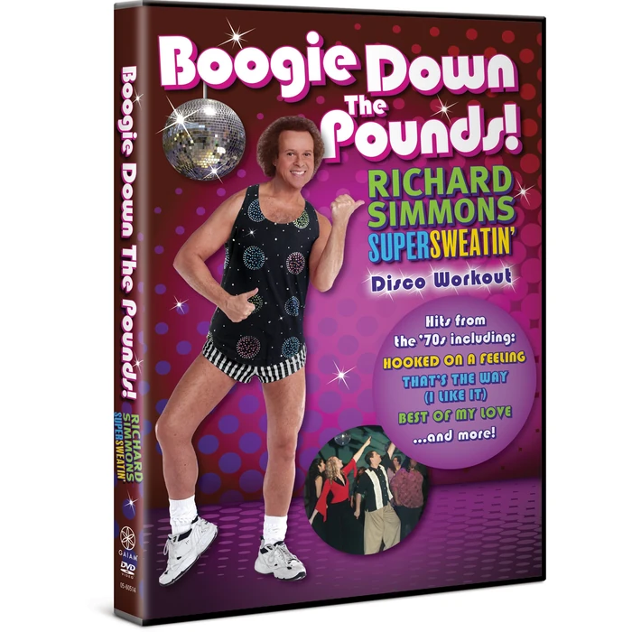 Richard Simmons: Boogie Down the Pounds by Gaiam - Used - Acceptable condition - US$12.31