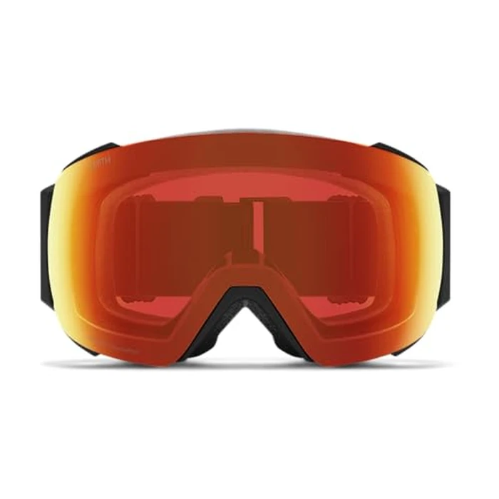 SMITH I/O MAG Goggles with ChromaPop Lens - Performance Snowsports Goggles with Easy Lens Change Technology for Skiing & Snowboarding - for Men & Women - Black + Everyday Red Mirror by SMITH - Image 3