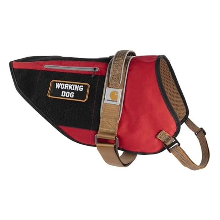 Carhartt Nylon Ripstop Service Dog Harness, Durable & Comfortable Water Repellent Service Dog Vest, Large by Carhartt - Image 1