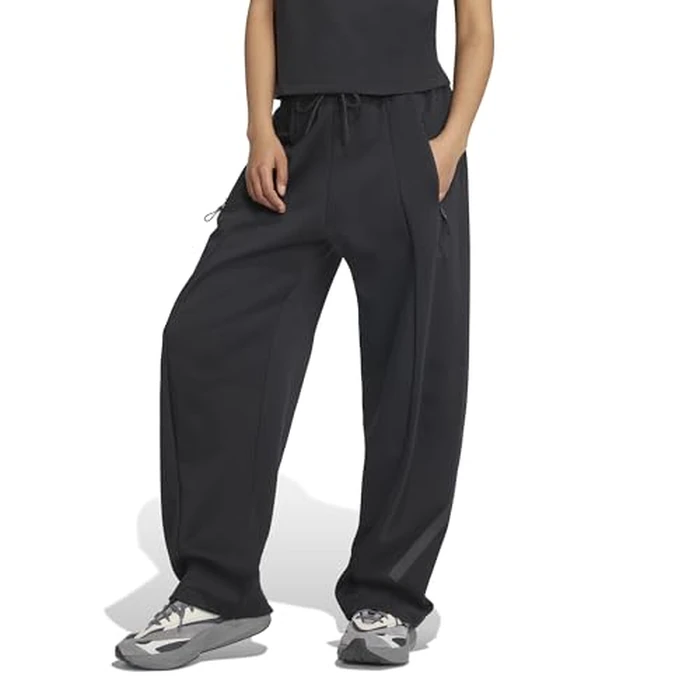 Adidas Women's Z.N.E. Open Hem Pants, Black, Large by adidas - Image 1