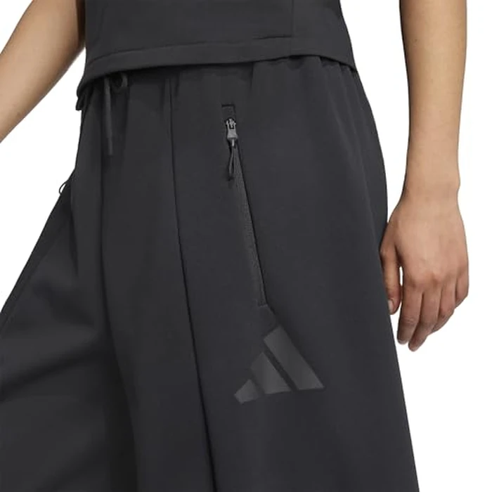 Adidas Women's Z.N.E. Open Hem Pants, Black, Large by adidas - Image 3