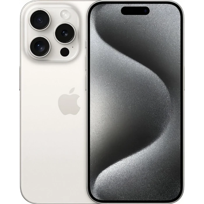 iPhone 15 Pro - 1TB - eSIM - White Titanium - Verizon by Apple - Refurbished - Acceptable condition