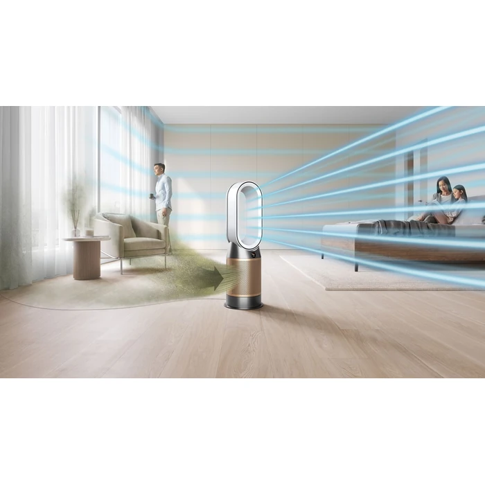 Refurbished Dyson Purifier Hot+Cool Formaldehyde purifying fan heater (White/Gold) by Dyson - Image 3