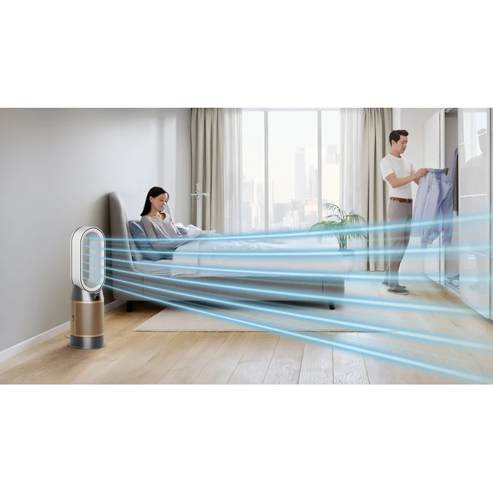 Refurbished Dyson Purifier Hot+Cool Formaldehyde purifying fan heater (White/Gold) by Dyson - Image 6
