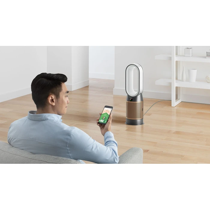 Refurbished Dyson Purifier Hot+Cool Formaldehyde purifying fan heater (White/Gold) by Dyson - Image 9