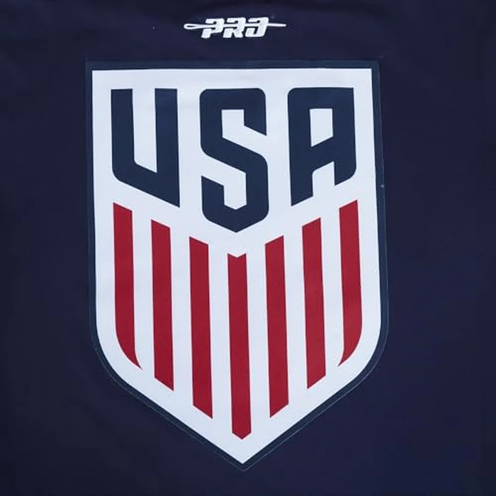 Pro Standard Mens USMNT US Soccer Classic Chenille S/S TEE Midnight Navy S by Pro Standard - Image 3