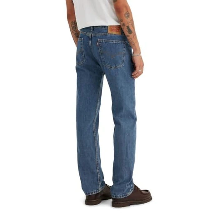 Levi's Men's 505 Regular Fit Jeans (Also Available in Big & Tall), Medium Stonewash, 36W x 32L by Levi's - Image 2