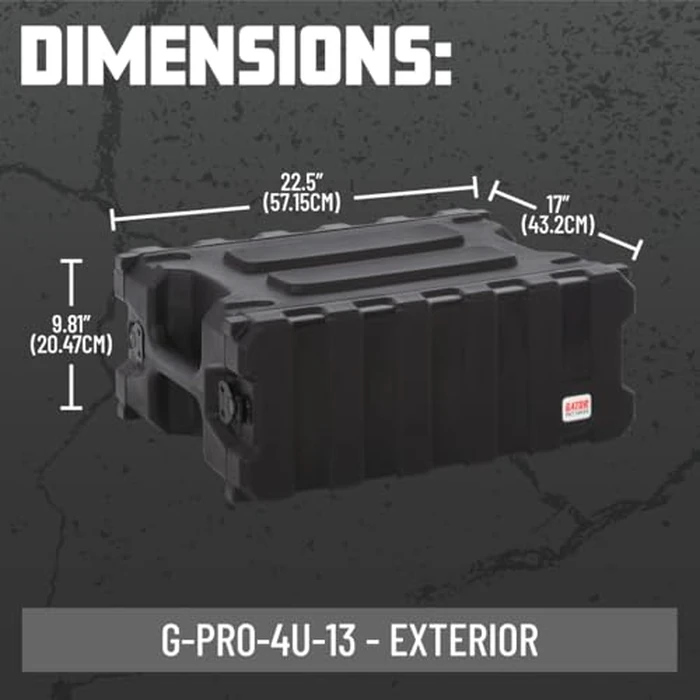Gator Cases Component Rack (G-PRO-4U-13), medium by Gator - Image 7
