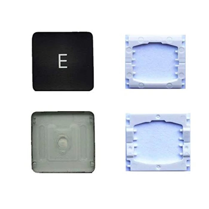 Replacement Individual E Key Cap and Hinges are Applicable for MacBook Pro A1706 A1707 A1708 Keyboard to Replace The E Keycap by Y-SPRING - Image 1