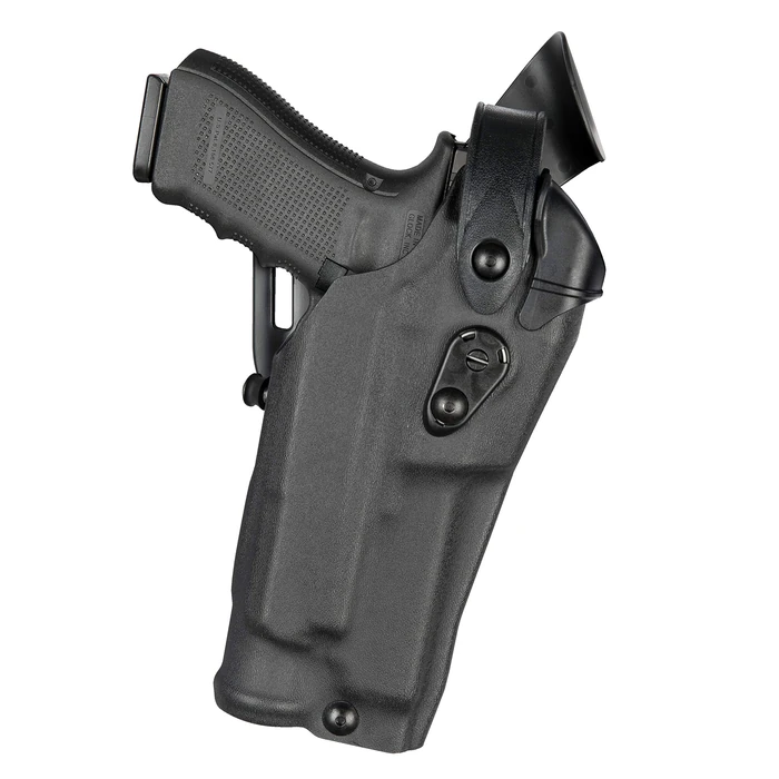 Safariland 6360RDS Level Three Retention Duty Holster, Red Dot Sight Compatible, STX Tactical Black, Right Hand, Fits: S&W M&P 5IN Surefire X300U by Safariland - Used - Like New condition - US$138.48