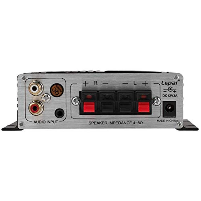 Lepai LP-2020TI Hi-Fi Mini Class D Stereo Amplifier - 20W Max at 4 Ohms, 12W Max at 8 Ohms, Digital Audio Solution with Power Supply by Lepai - Image 3