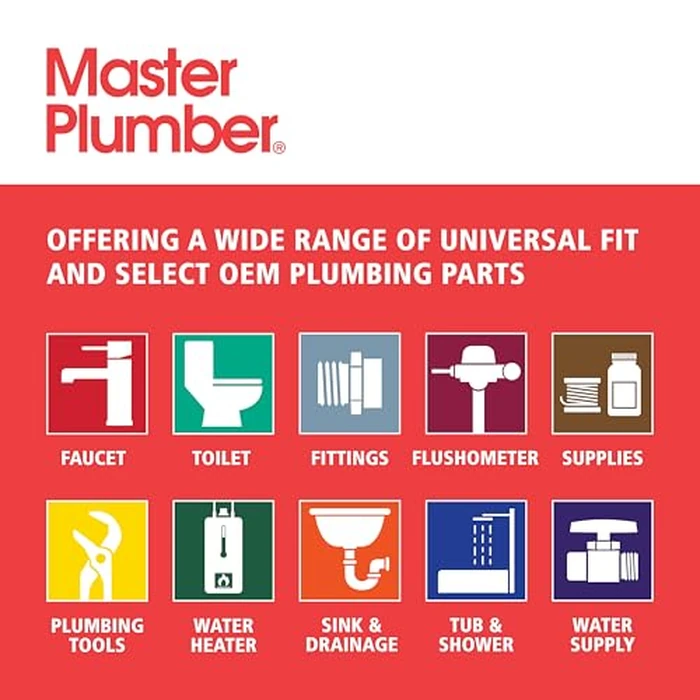 Master Plumber T-1, Stem Assembly, Hot, Tub & Shower OEM 000800-25 - Brass by Master Plumber - Image 3
