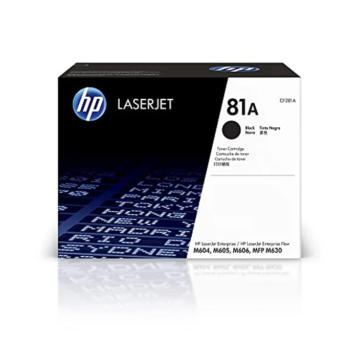 HP 81A Black Toner Cartridge | Works LaserJet Enterprise M604, M605, M606 Series LaserJet Enterprise MFP M630 Series | CF281A by HP - Used - Very Good condition - US$127.07