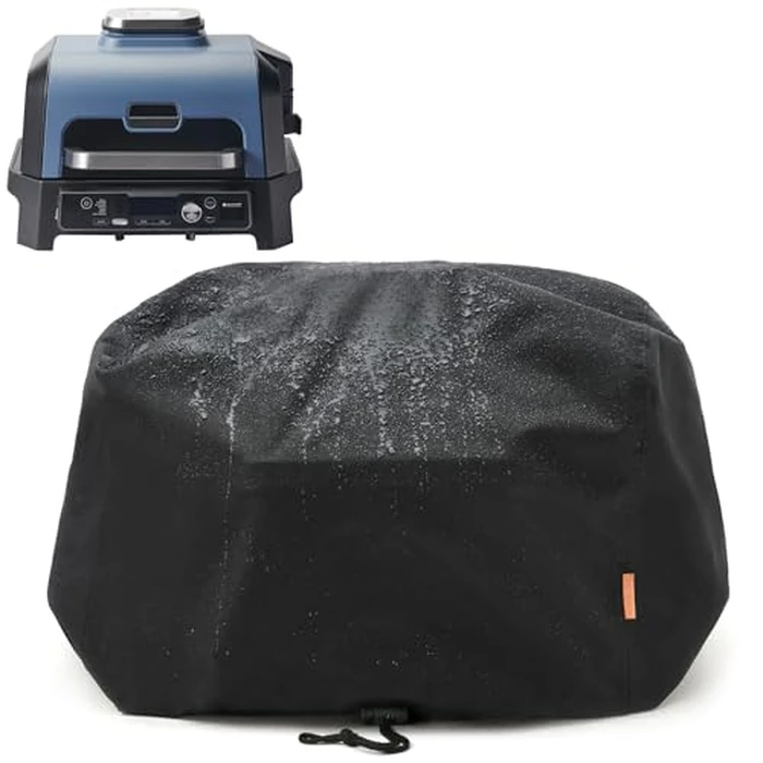 Waterproof Cover for Ninja Woodfire Pro Premium XL Outdoor Grill, Outdoor Grill Accessories for Ninja Wood Fire Smoker Air Fryer OG900/800 Series, Windproof with Drawstring Closure (Cover Only) by TRAVELIT - Used - Very Good condition - CA$22.32
